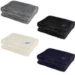HH7008 Cozy Plush Blanket With Embroidered Custom Imprint